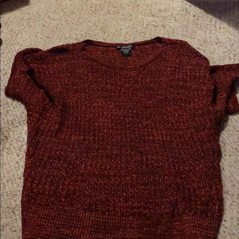 Red sweater